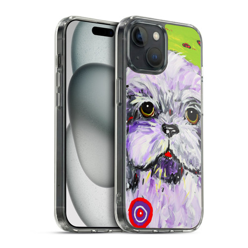Mad Dog Art Gallery Dogs Boo Soft Gel Case for Apple iPhone 15 & MagSafe