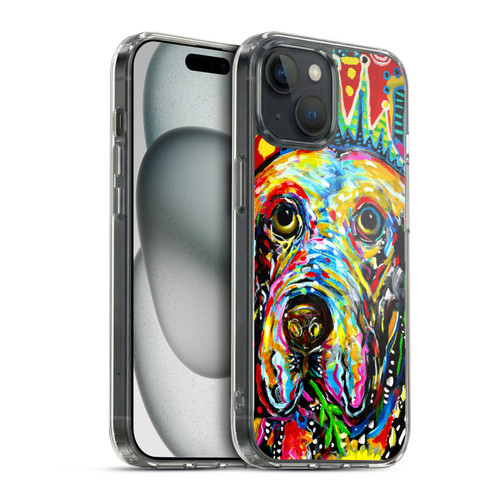 Mad Dog Art Gallery Dogs Sir Fred Soft Gel Case for Apple iPhone 15 & MagSafe