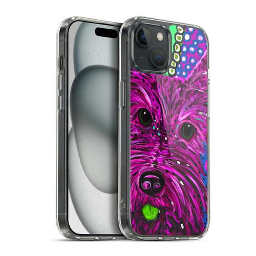 Mad Dog Art Gallery Dogs Scottie Soft Gel Case for Apple iPhone 15 Plus & MagSafe