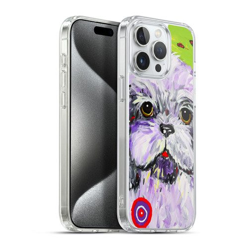 Mad Dog Art Gallery Dogs Boo Soft Gel Case for Apple iPhone 15 Pro Max & MagSafe