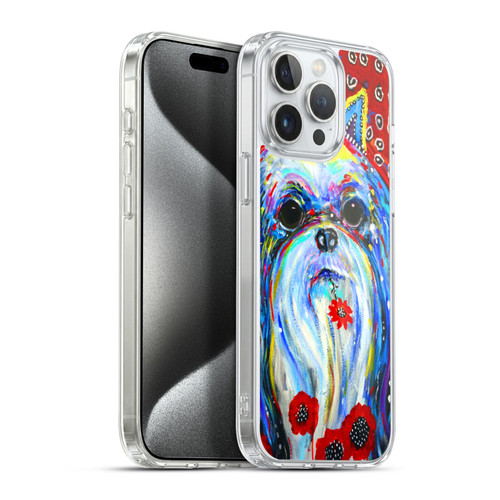 Mad Dog Art Gallery Dogs Charlie Soft Gel Case for Apple iPhone 15 Pro Max & MagSafe