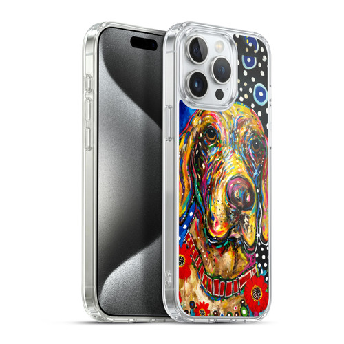 Mad Dog Art Gallery Dogs Roxie Soft Gel Case for Apple iPhone 15 Pro Max & MagSafe