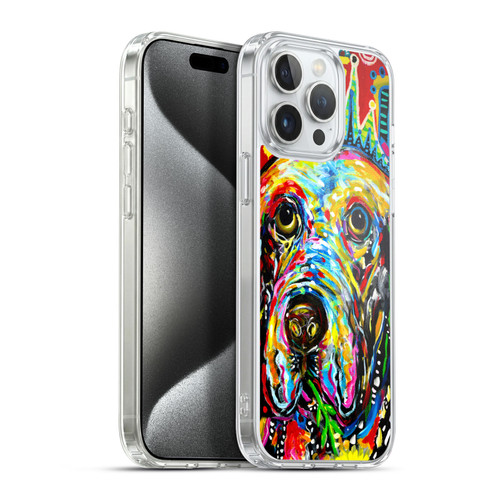 Mad Dog Art Gallery Dogs Sir Fred Soft Gel Case for Apple iPhone 15 Pro Max & MagSafe