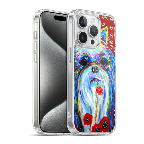 Mad Dog Art Gallery Dogs Charlie Soft Gel Case for Apple iPhone 15 Pro & MagSafe