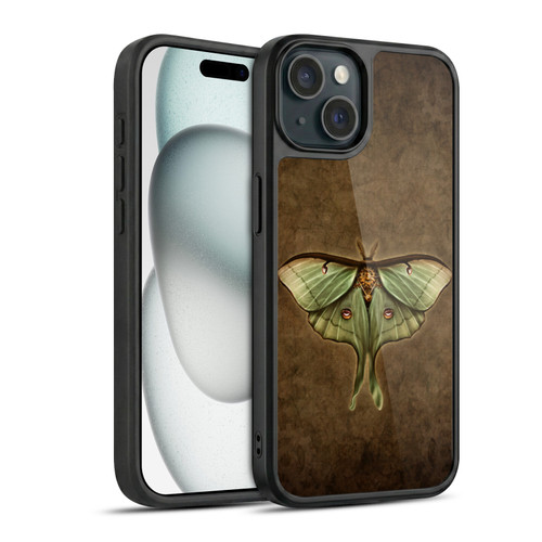 Brigid Ashwood Winged Things Steampunk Luna Moth Gel Armour Case For Apple iPhone 15