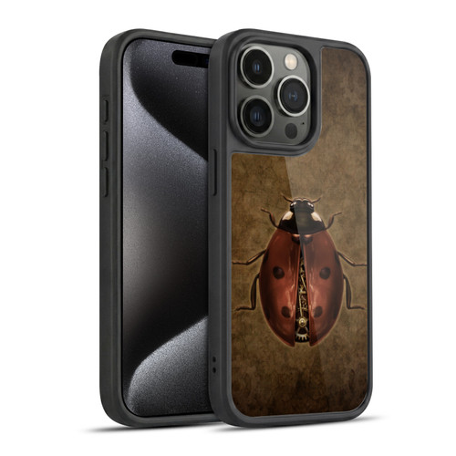 Brigid Ashwood Winged Things Steampunk Ladybug Gel Armour Case For Apple iPhone 15 Pro