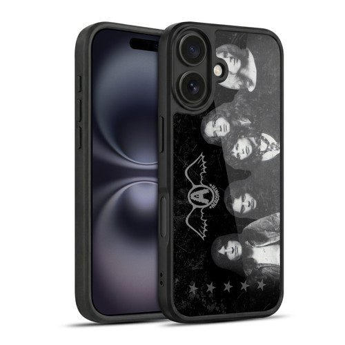 Aerosmith Black And White Vintage Photo Gel Armour Case For Apple iPhone 16