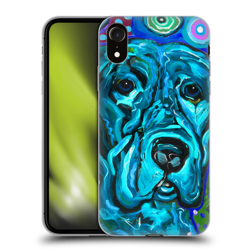 Mad Dog Art Gallery Dogs Aqua Lab Soft Gel Case for Apple iPhone XR