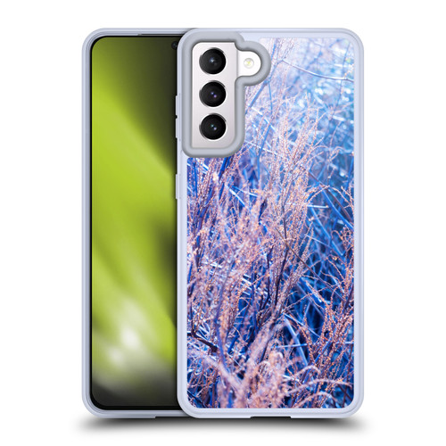 Dorit Fuhg Mystic Nature Frozen Grass Soft Gel Case for Samsung Galaxy S21 5G & MagSafe