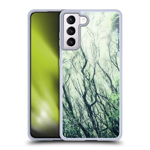 Dorit Fuhg Mystic Nature Green Woods Soft Gel Case for Samsung Galaxy S21+ 5G & MagSafe