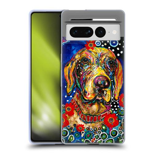 Mad Dog Art Gallery Dogs Roxie Soft Gel Case for Google Pixel 7 Pro