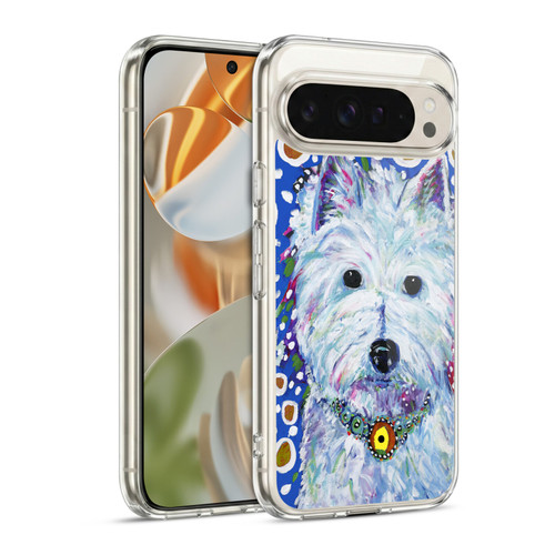 Mad Dog Art Gallery Dogs Westie Soft Gel Case for Google Pixel 9 / Pixel 9 Pro