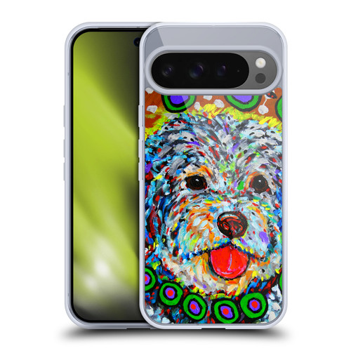 Mad Dog Art Gallery Dogs Blackie Soft Gel Case for Google Pixel 9 Pro XL