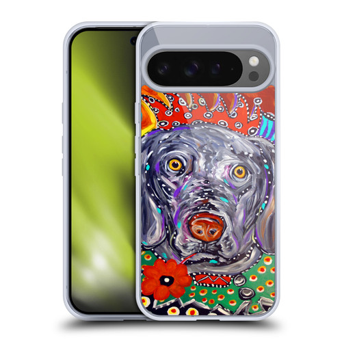 Mad Dog Art Gallery Dogs Jester Soft Gel Case for Google Pixel 9 Pro XL