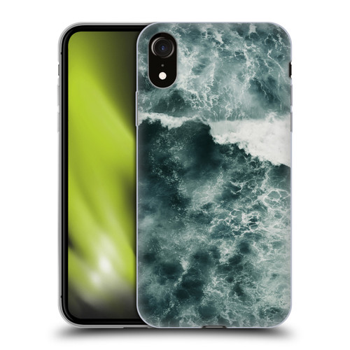 Dorit Fuhg Waves Sea Foam Soft Gel Case for Apple iPhone XR