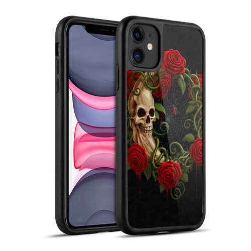 Christos Karapanos Horror Skeleton Moon Red Gel Armour Case For Apple iPhone 11