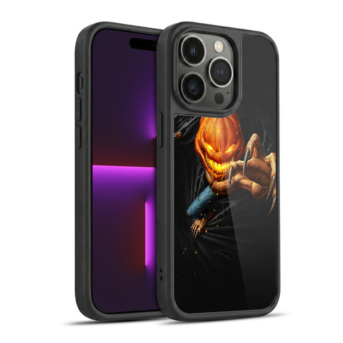 Christos Karapanos Horror 4 Pumpkin Gel Armour Case For Apple iPhone 14 Pro