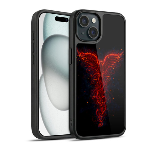 Christos Karapanos Phoenix 2 Red Gel Armour Case For Apple iPhone 15