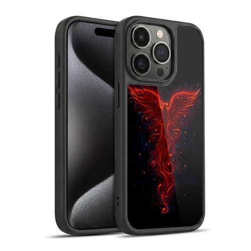 Christos Karapanos Phoenix 2 Red Gel Armour Case For Apple iPhone 15 Pro