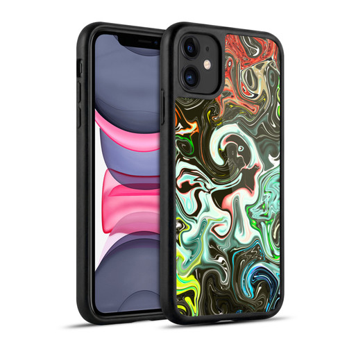 Haroulita Liquid Marble Abstract Gel Armour Case For Apple iPhone 11