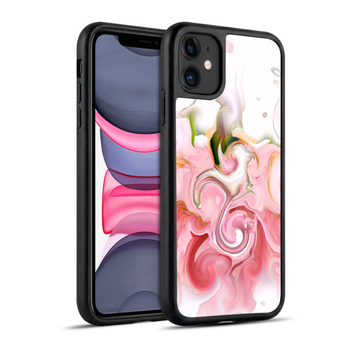 Haroulita Liquid Marble Blush Gel Armour Case For Apple iPhone 11