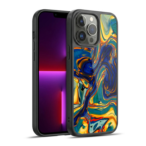 Haroulita Liquid Marble Sunset Gel Armour Case For Apple iPhone 13 Pro Max