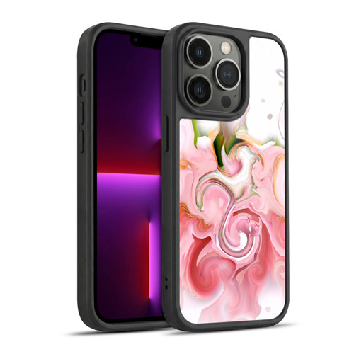 Haroulita Liquid Marble Blush Gel Armour Case For Apple iPhone 13 Pro
