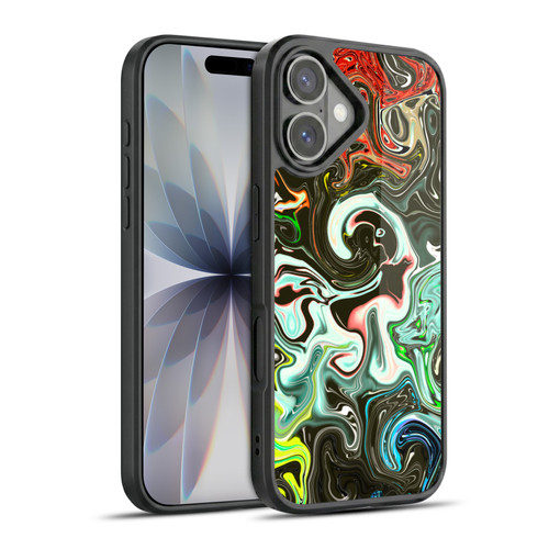 Haroulita Liquid Marble Abstract Gel Armour Case For Apple iPhone 17