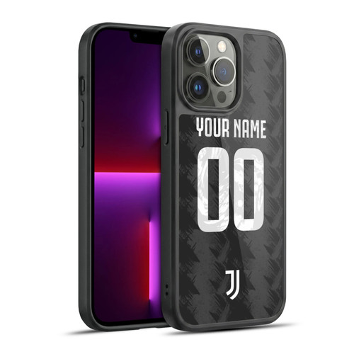 Custom Customised Personalised Juventus Football Club 2022/23 Match Kit Away Gel Armour Case For Apple iPhone 13 Pro Max