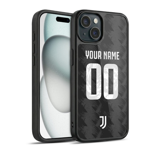 Custom Customised Personalised Juventus Football Club 2022/23 Match Kit Away Gel Armour Case For Apple iPhone 15