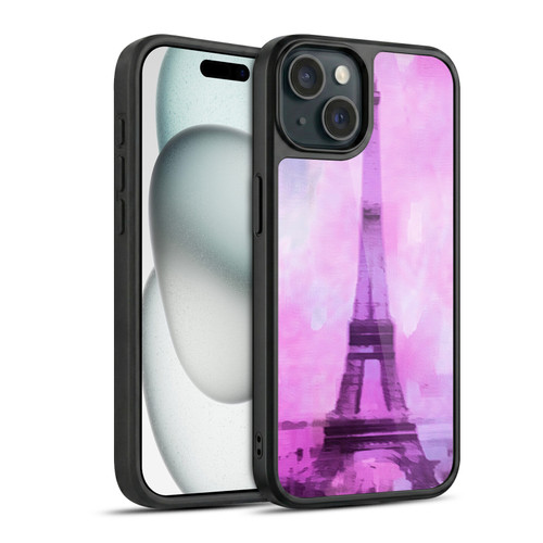LebensArt Pastels Abstract Gel Armour Case For Apple iPhone 15