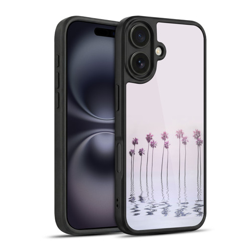 LebensArt Pastels Water Palm Trees Gel Armour Case For Apple iPhone 16
