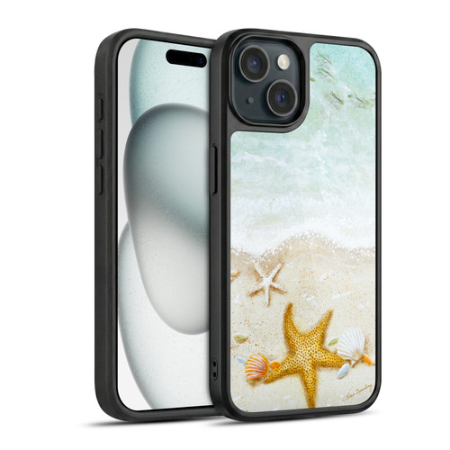 Lisa Sparling Birds And Nature Sandy Shore Gel Armour Case For Apple iPhone 15