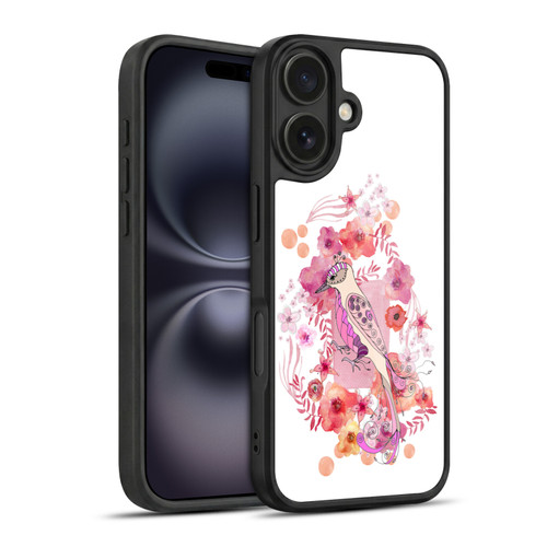 Monika Strigel Animals And Flowers Bird Gel Armour Case For Apple iPhone 16