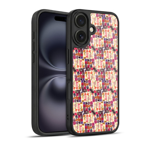 Ninola Patterns Minimal Crochet Gel Armour Case For Apple iPhone 16