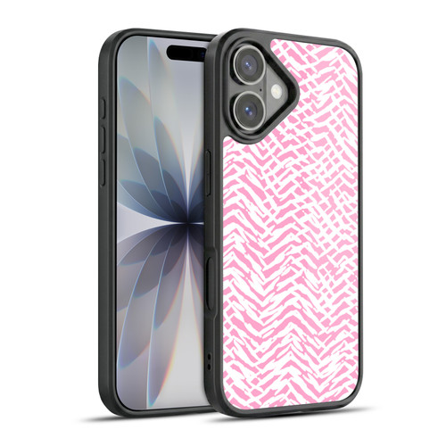 Ninola Patterns 4 Leopard Marks Pink Gel Armour Case For Apple iPhone 17