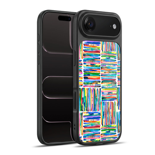 Ninola Patterns 4 Handpainted Stripes Multi Gel Armour Case For Apple iPhone 17 Air