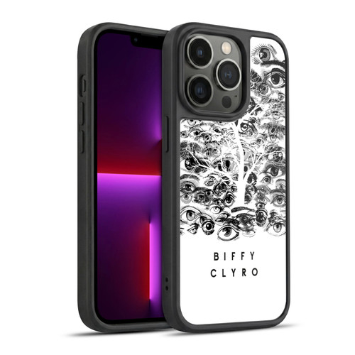 Biffy Clyro Graphics Eyes Gel Armour Case For Apple iPhone 13 Pro