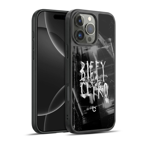 Biffy Clyro Graphics Black White Gel Armour Case For Apple iPhone 16 Pro Max