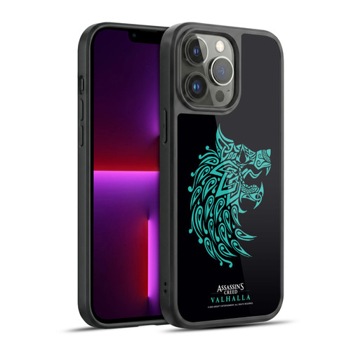 Assassin's Creed Valhalla Compositions And Patterns Wolf Gel Armour Case For Apple iPhone 13 Pro Max