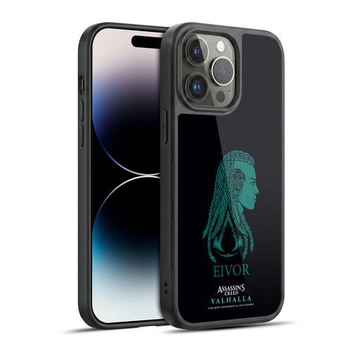 Assassin's Creed Valhalla Compositions And Patterns Eivor's Female Version Gel Armour Case For Apple iPhone 14 Pro Max