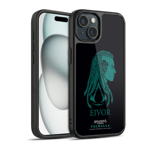 Assassin's Creed Valhalla Compositions And Patterns Eivor's Female Version Gel Armour Case For Apple iPhone 15
