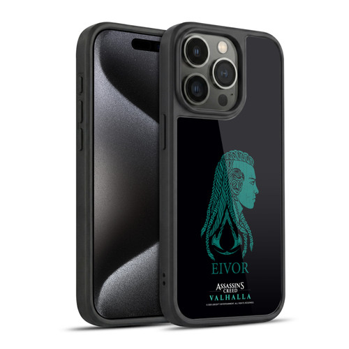 Assassin's Creed Valhalla Compositions And Patterns Eivor's Female Version Gel Armour Case For Apple iPhone 15 Pro
