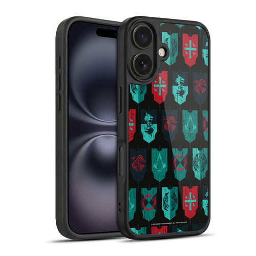 Assassin's Creed Valhalla Compositions And Patterns Banners Gel Armour Case For Apple iPhone 16