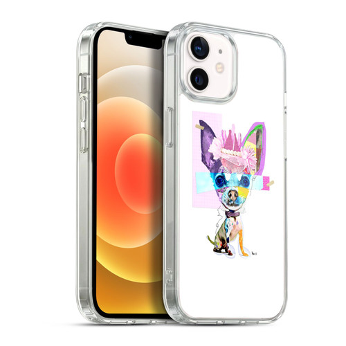 Michel Keck Animal Collage Chihuahua Soft Gel Case for Apple iPhone 12 / iPhone 12 Pro & MagSafe
