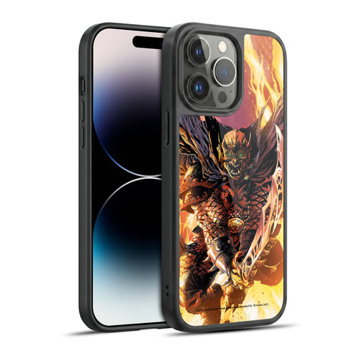 Justice League DC Comics Dark Comic Art Etrigan Demon Knights Gel Armour Case For Apple iPhone 14 Pro Max