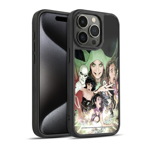 Justice League DC Comics Dark Comic Art #1 Group Gel Armour Case For Apple iPhone 15 Pro