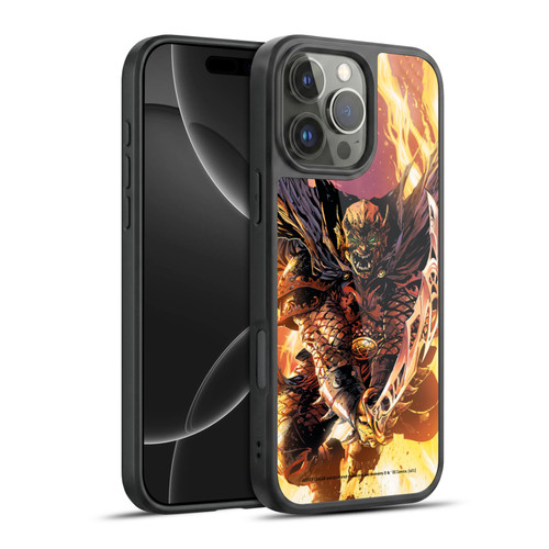 Justice League DC Comics Dark Comic Art Etrigan Demon Knights Gel Armour Case For Apple iPhone 16 Pro Max