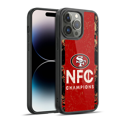 NFL 2024 Division Champions NFC Champ 49ers Gel Armour Case For Apple iPhone 14 Pro Max
