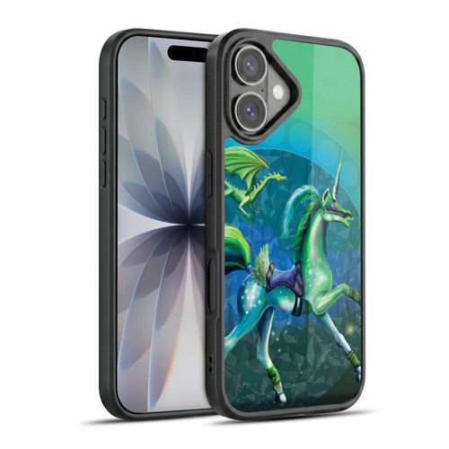 Rose Khan Unicorns Green Summer Gel Armour Case For Apple iPhone 17